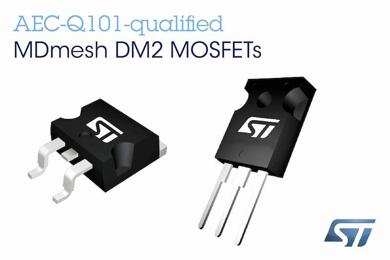 STMicro's latest power MOSFETs enable smaller, greener automotive power